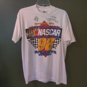 Vintage Classic NASCAR Signed T